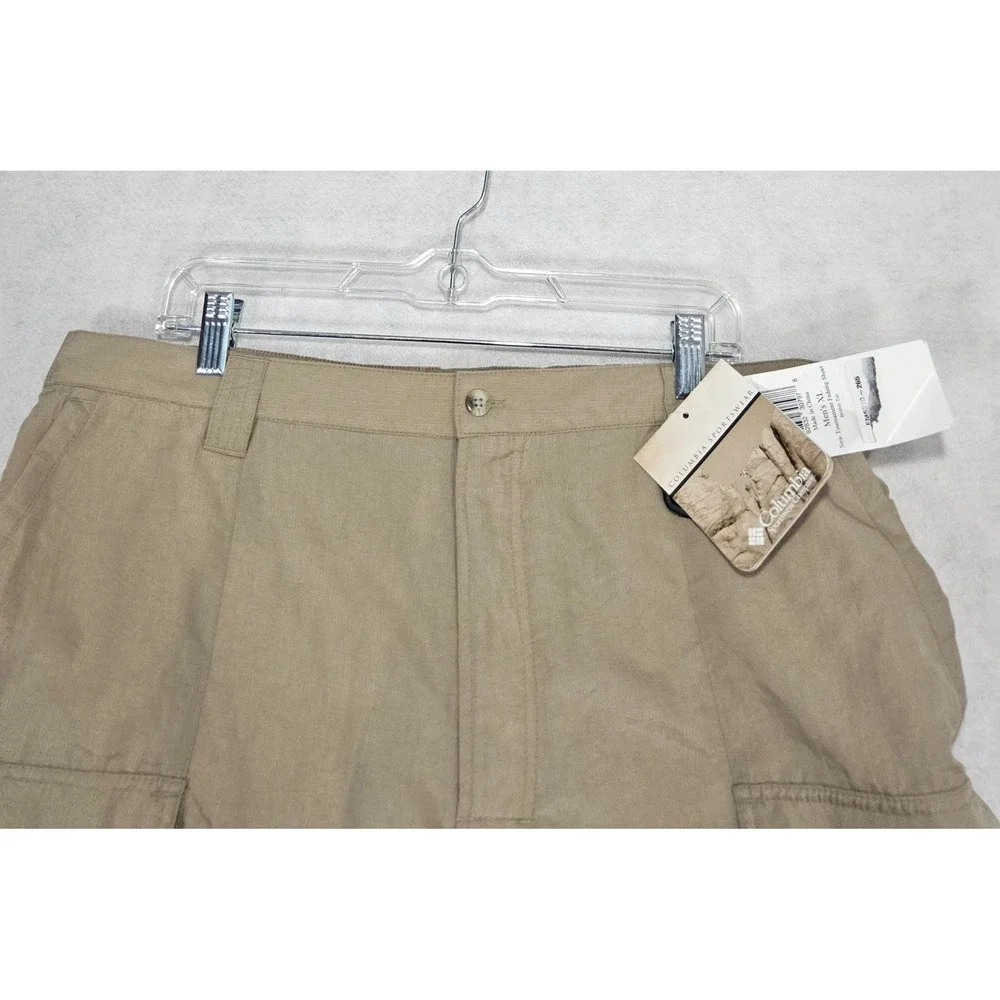 Columbia Fishing Shorts Mens XL 38 40 NEW Vtg PFG‎ Hiking Sun Protection Cargo